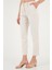 Pamuklu Slim Fit Normal Bel Düz Paça Pantolon Bayan Pantolon 668Y5121 5