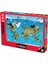 260 Parça xl Puzzle - Karikatür Dünya Haritası 3338 1