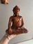 Ahşap Buda Heykeli 20 cm - Meditasyon Duruşlu (Dhyana Mudra) 1