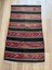 76X123 cm Küçük Boy Çizgili Desen Anadolu Kilim, El Dokuma Yün Kilim, Nostaljik Severler Için Ev ve Ofis Için Kilim 1