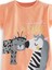 Zebra ve Leo Kız Çocuk T-Shirt Şort Takım 5