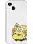Apple iPhone 15 Uyumlu Şeffaf Kılıf Sünger Bob Mini Tasarımlı 1