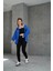 Basic Oversize Saks Gömlek 2
