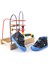 ARZN-4132 Cırtlı Kaymaz Taban Erkek Bebek Bot 1