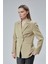 Kadın Kruvaze Kapama Oversize Blazer Ceket 5