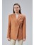 Kadın Kruvaze Kapama Oversize Blazer Ceket 1