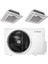 A++ 36000 Btu 1 Dış + 2 Iç Ünite (2X18000 Btu) Multi Inverter Kaset Tipi Klima 1