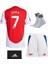 Arsenal Boyuka Saka Çocuk Futbol Forma 4'lü Set Forma+Şort+Çorap+Bileklik 1