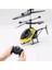 Şarj Edilebilir Düşmeye Dayanıklı Helikopter Uzaktan Kumandalı Uçak Rc Drone Çocuk Oyuncak - Sarı (Yurt Dışından) 1