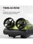 777-580 Mini Rc Hovercraft Elektrikli Sürat Teknesi Çocuk Oyuncak 2.4g Su Geçirmez Rc Tekne - Mavi (Yurt Dışından) 3
