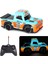 Q243 1 / 24 2WD Rc Yarış Arabası Çocuk Uzaktan Kumandalı Oyuncak Araba, Soğuk Işık - Mavi (Yurt Dışından) 1