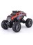 4WD Kaya Tırmanışı Off-Road Araç Soğuk Işık Çocuk Oyuncak 2.4g Uzaktan Kumandalı Araba, 1 Pil - Kırmızı (Yurt Dışından) 1