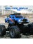 4WD Kaya Tırmanışı Off-Road Araç Soğuk Işık Çocuk Oyuncak 2.4g Uzaktan Kumandalı Araba, 1 Pil - Kırmızı (Yurt Dışından) 3