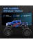 4WD Kaya Tırmanışı Off-Road Araç Soğuk Işık Çocuk Oyuncak 2.4g Uzaktan Kumandalı Araba, 1 Pil - Kırmızı (Yurt Dışından) 4