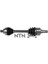 Ön Aks Komple Sol Ford Focus Iı 1.6tdci 04 11-Cmax 1.6tdci 04 11 Volvo S40 Iı 04 12 S40 Iı 544 05 12 V50 545 05 12 1.6d-1.8-2.0d 26X36X583MM 1