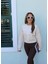 Açık Beige Kolları ve Cebi Tül Detay Sweat 4