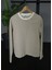 Camel Çizgili Uzun Kol Sweatshirt 1