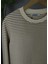 Camel Çizgili Uzun Kol Sweatshirt 3