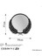 Bys Metal Duvar Aynası 5