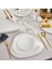 Red Carpet Collection Fine Pearl Tristan 62 Parça 12 Kişilik Yemek Takımı Gold 1