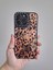 iPhone 15 Pro Max Uyumlu Leopar Desenli Taşlı Kamera Çıkıntılı Kaliteli Lüks Kılıf 2