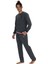 Erkek Antrasit Melanj Pijama Takım 18920 2