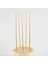 - Gold Tall Tapered Candles - Altın Uzun Mumlar - 12'li 2