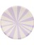 - Mixed Stripe Dinner Plates - Renkli Çizgili Tabaklar - L - 8'li 5