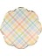 - Spring Plaid Dinner Plates - Bahar Yeri Tabaklar - L - 8'li 1