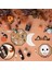 - Vintage Halloween Copper Moon Plates - Bakır Rengi Ay Tabak 3