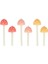 - Mushroom Birthday Candles - Mantar Doğum Günü Mumları - 6'lı 3
