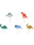 - Mini Dino Candles - Mini Dinozor Mumlar - 5'li 3