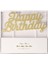 - Gold Happy Birthday Candle - Altın Happy Birthday Mum 1
