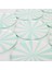 - Mint Stripe Plate - Mint Çizgili Tabaklar - S - 8'li 2