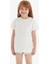 Kız Çocuk T-Shirt 60571 - Beyaz 1