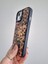 iPhone 15 Uyumlu Leopar Desenli Taşlı Kamera Çıkıntılı Kaliteli Lüks Kılıf 4