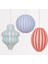 - Stripy Lanterns - Çizgili Fenerler (3'lü) 1
