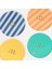 - Stripe Happy Birthday Side Plates - Çizgili Happy Birthday Tabaklar (M) ( x 8) 1