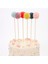 - Multi Pompom Cake Toppers - Çok Ponponlu Pasta Süsü 1