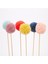 - Multi Pompom Cake Toppers - Çok Ponponlu Pasta Süsü 3
