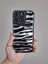 iPhone 14 Pro Max Uyumlu Leopar Desenli Taşlı Kamera Çıkıntılı Kaliteli Lüks Kılıf 2