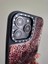 iPhone 14 Pro Max Uyumlu Leopar Desenli Taşlı Kamera Çıkıntılı Kaliteli Lüks Kılıf 5