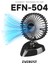 EFN-504 Taşınabilir Masaüstü Siyah USB Fan 1