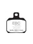 Fren Balatası Carbon SFAC266 2008-2009 Piaggio Beverly 400 Ar 1