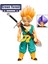 Yeşil Orman Anime Figürü Değiştirilebilir Kafaları Dragon Ball Anime Sandıklar Figürleri Heykeli (Yurt Dışından) 1