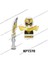 KF6144 Power Rangers Anime Tuğla Mini Aksiyon Oyuncak Figürleri Kırmızı Savaşçı Mighty Morphin Tuğla Oyuncak Inşaat Blokları Çocuklar Için (Yurt Dışından) 2
