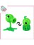 Peashooter Şekil Başkalaşım Oyuncak Peashooter Kova Zombi Aksiyon Figürü (Yurt Dışından) 5