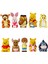 10 Adet Şekilli Kalıp Winnie Pooh Ayı Tigger Piglet Eylem Mini Pvc Karikatür Süs Minyatür Hediye Için (Yurt Dışından) 1