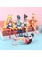 12 cm Anime Sailor Aksiyon Figürü Güzel Kız Su Buz Ay Plüton Sarı Saç Kawaii Oturan Koleksiyon Model Oyuncak (Yurt Dışından) 1