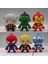 Disney Marvel Örümcek Adam Hulk Kaptan Amerika Aksiyon Figürü Demir Adam Örümcek Adam Disney Modeli Mini Oyuncaklar 6.5 cm Pvc Şekil Çocuklar Hediyeler (Yurt Dışından) 1